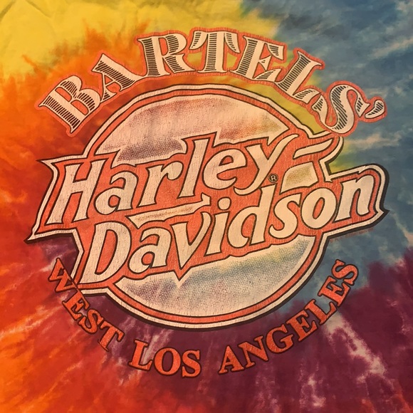 Vintage tie dye Harley Davidson tshirt - Picture 3 of 6